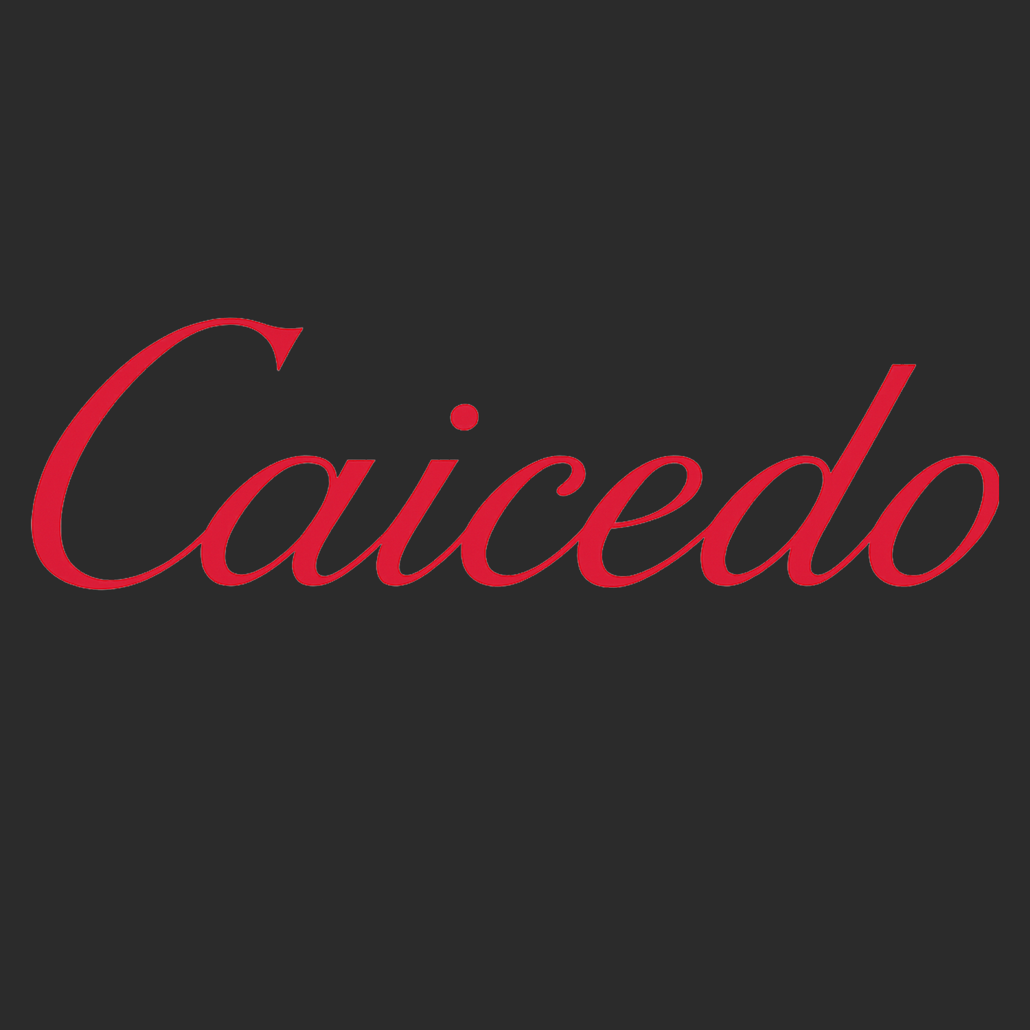 Caicedo Logo Players Couture Mens T-Shirt