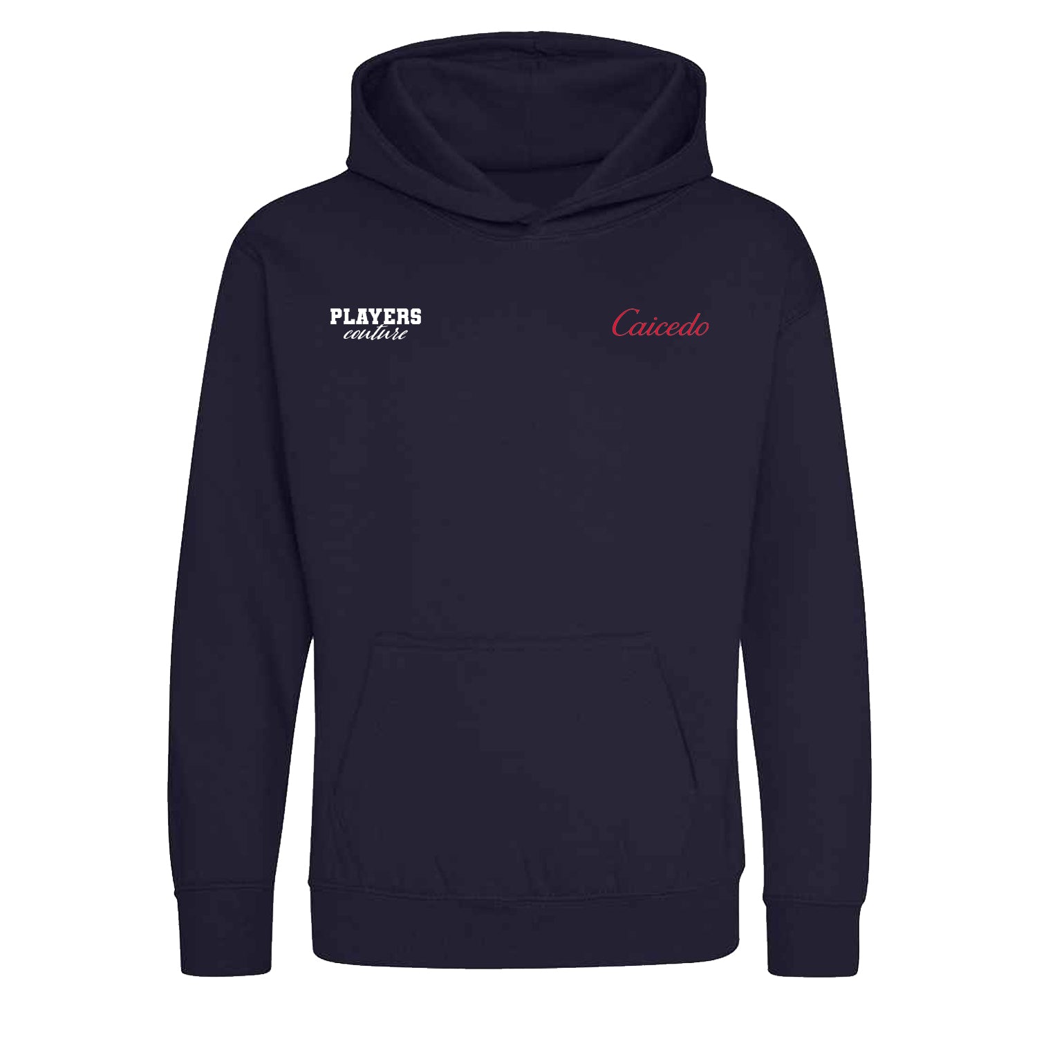 Moises Caicedo Logo Players Couture Kids Hoodie Navy