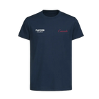 Moises Caicedo t-shirt – navy kids' t-shirt featuring the Moises Caicedo Players Couture logo