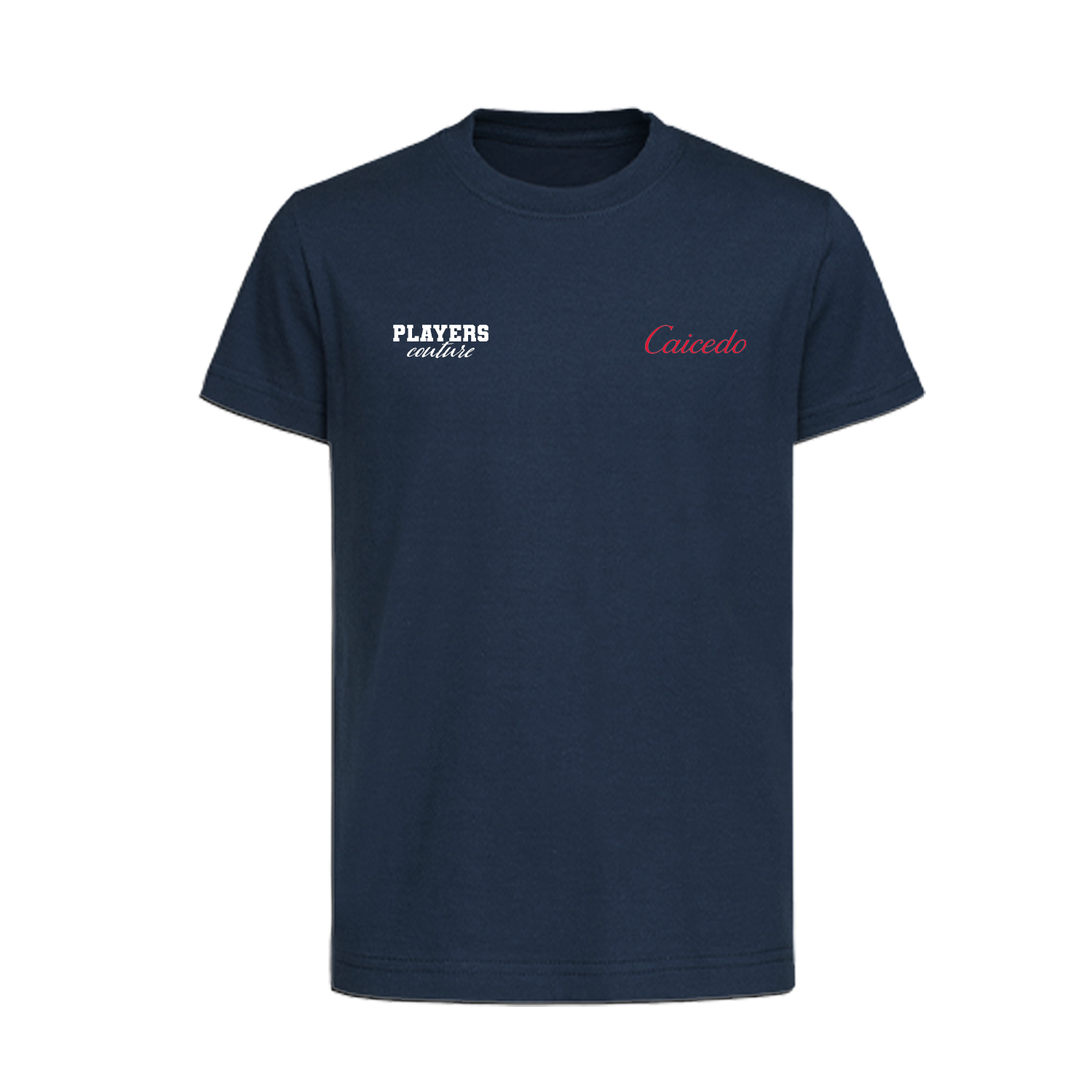 Moises Caicedo Logo Players Couture Kids T-Shirt Navy