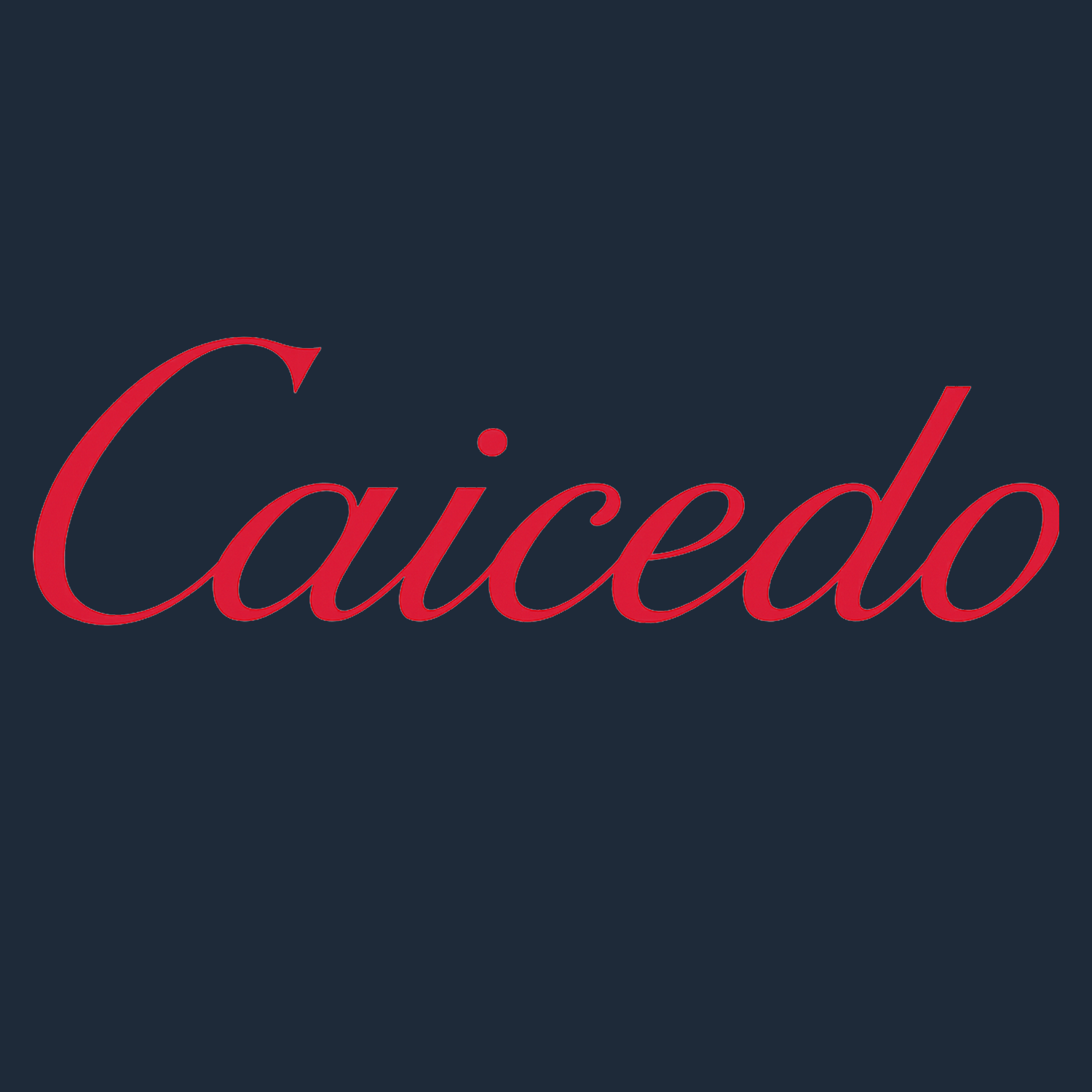 Caicedo Logo Players Couture Mens T-Shirt