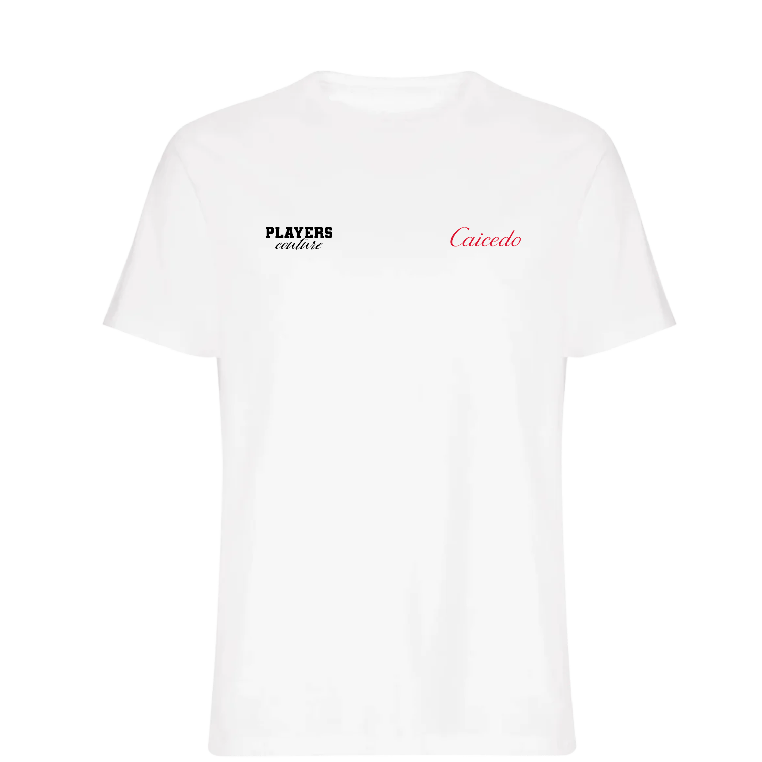 Caicedo Logo Players Couture Mens T-Shirt