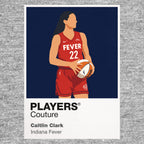 Caitlin Clark Indiana Fever Basketball Icon Frame Men's T-Shirt