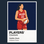 Caitlin Clark Indiana Fever Basketball Icon Frame Men's T-Shirt