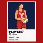 Caitlin Clark Indiana Fever Basketball Icon Frame Men's T-Shirt