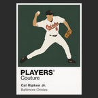 Cal Ripken Jr. Orioles Baseball Icon Frame - Icon Design