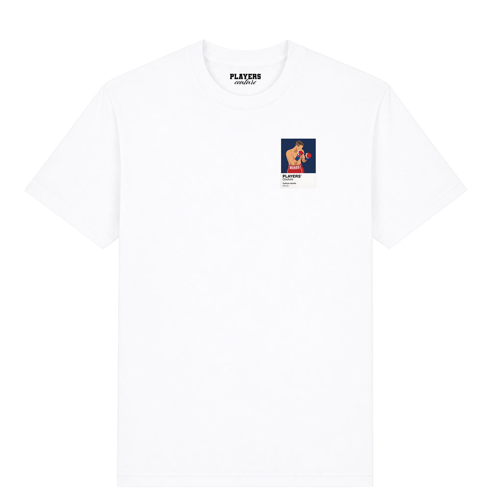 Callum Smith Boxing Icon Frame Men's T-Shirt - White