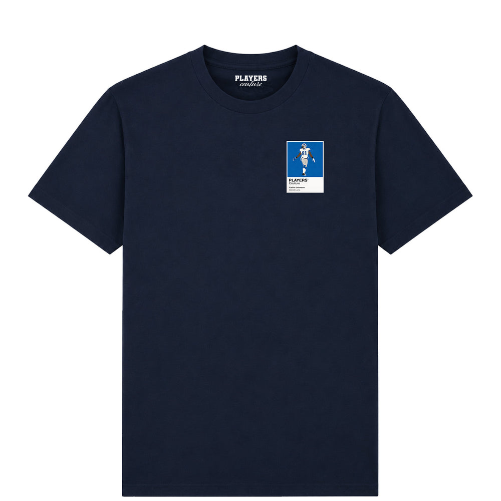 Calvin Johnson Lions American Football Icon Frame Men's T-Shirt