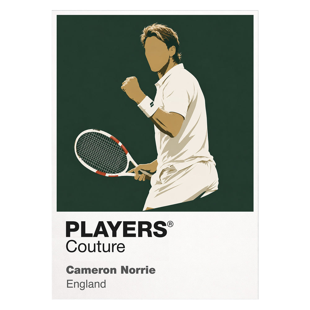Cameron Norrie Tennis Icon Frame Men's T-Shirt