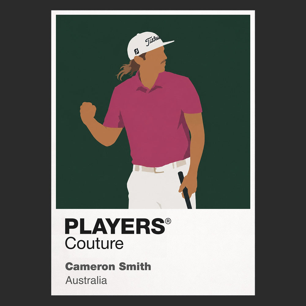 Cameron Smith Golf Icon Frame Men's Polo Shirt