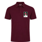 Cameron Smith Golf Icon Frame Men's Polo Shirt - Burgundy