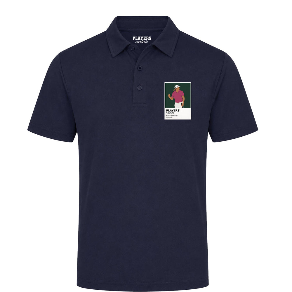Cameron Smith Golf Icon Frame Men's Polo Shirt - Navy