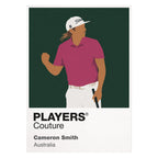 Cameron Smith Golf Icon Frame Men's T-Shirt