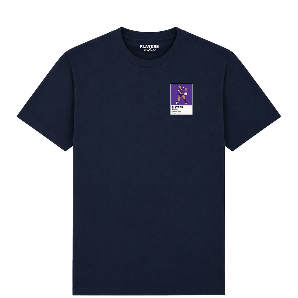 Cameron Smith Melbourne Storm rugby league T-shirt mens navy tshirt
