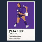 Cameron Smith Melbourne Storm rugby league hoodie navy