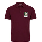 Cameron Young Golf Polo Shirt - Burgundy