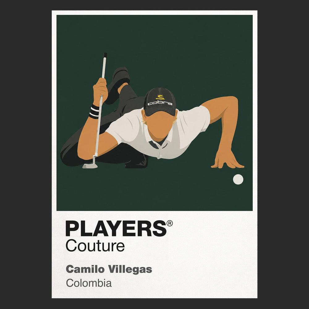 Camilo Villegas Golf Icon Frame Men's Polo Shirt