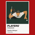Camilo Villegas Golf Icon Frame Men's Hoodie