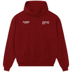 Fabio Cannavaro hoodie – red men's hoodie featuring the Fabio Cannavaro Players Couture logo