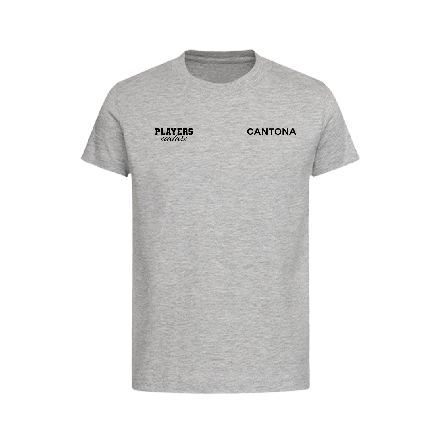Eric Cantona Logo Players Couture Kids T-Shirt Gray