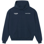 Eric Cantona Logo Players Couture Men's Casual Hoodie Navy