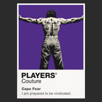 Cape Fear Max Cady's tattooed, watchful presence closing in on the Bowden family Icon Frame artwork in black