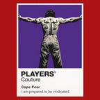 Cape Fear Max Cady's tattooed, watchful presence closing in on the Bowden family Icon Frame artwork in red