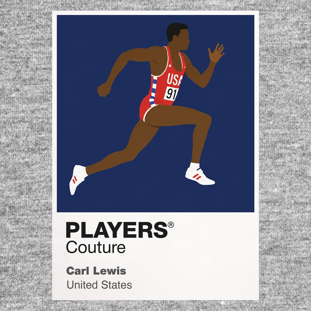 Carl Lewis Olympics Icon Frame Men's Hoodie