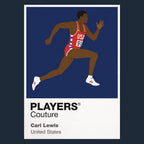 Carl Lewis Olympics Icon Frame Men's T-Shirt