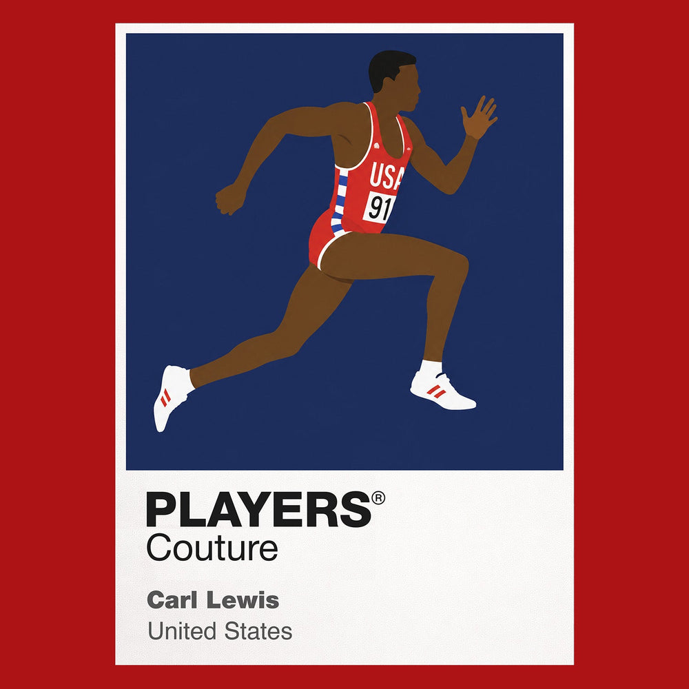 Carl Lewis Olympics Icon Frame Men's T-Shirt