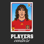 Carles Puyol World Cup Sticker Kids T-Shirt – carles puyol black Players Couture design