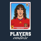 Carles Puyol World Cup Sticker Kids Hoodie – carles puyol navy Players Couture design