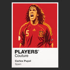 Carles Puyol Players Couture Frame Black