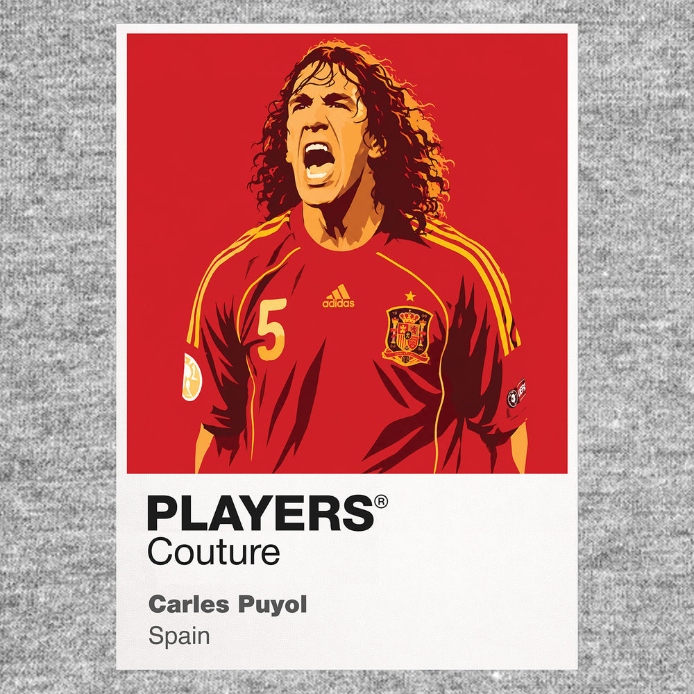 Carles Puyol Players Couture Frame Gray