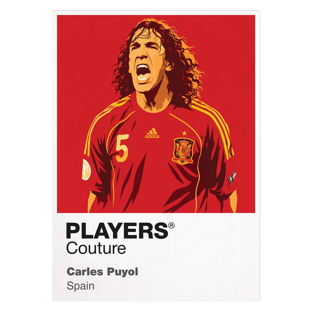 Carles Puyol Players Couture Frame White