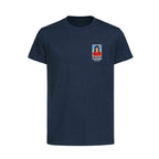 Carles Puyol World Cup Sticker Kids T-Shirt – carles puyol sticker kids navy tshirt Players Couture design