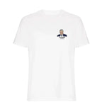 Carlo Ancelotti t-shirt – white men's t-shirt featuring the Carlo Ancelotti Players Couture logo