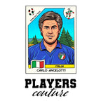 Carlo Ancelotti World Cup Sticker Kids Hoodie – carlo ancelotti white Players Couture design