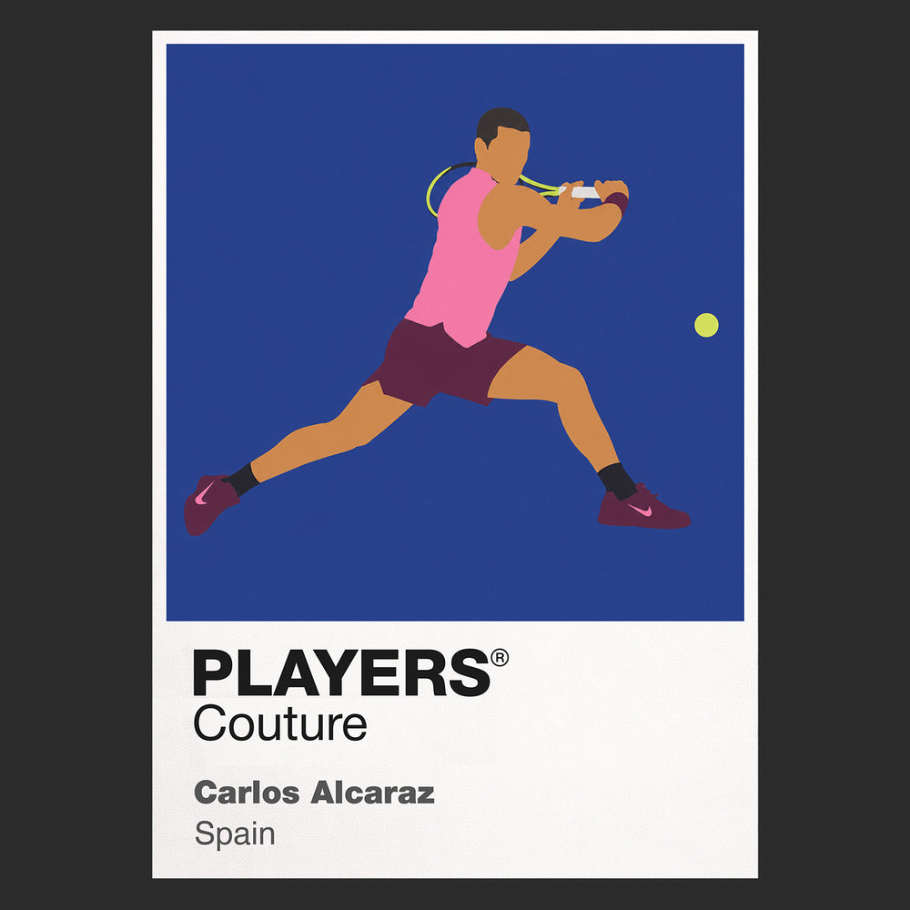 Carlos Alcaraz Tennis Icon Frame Men's T-Shirt