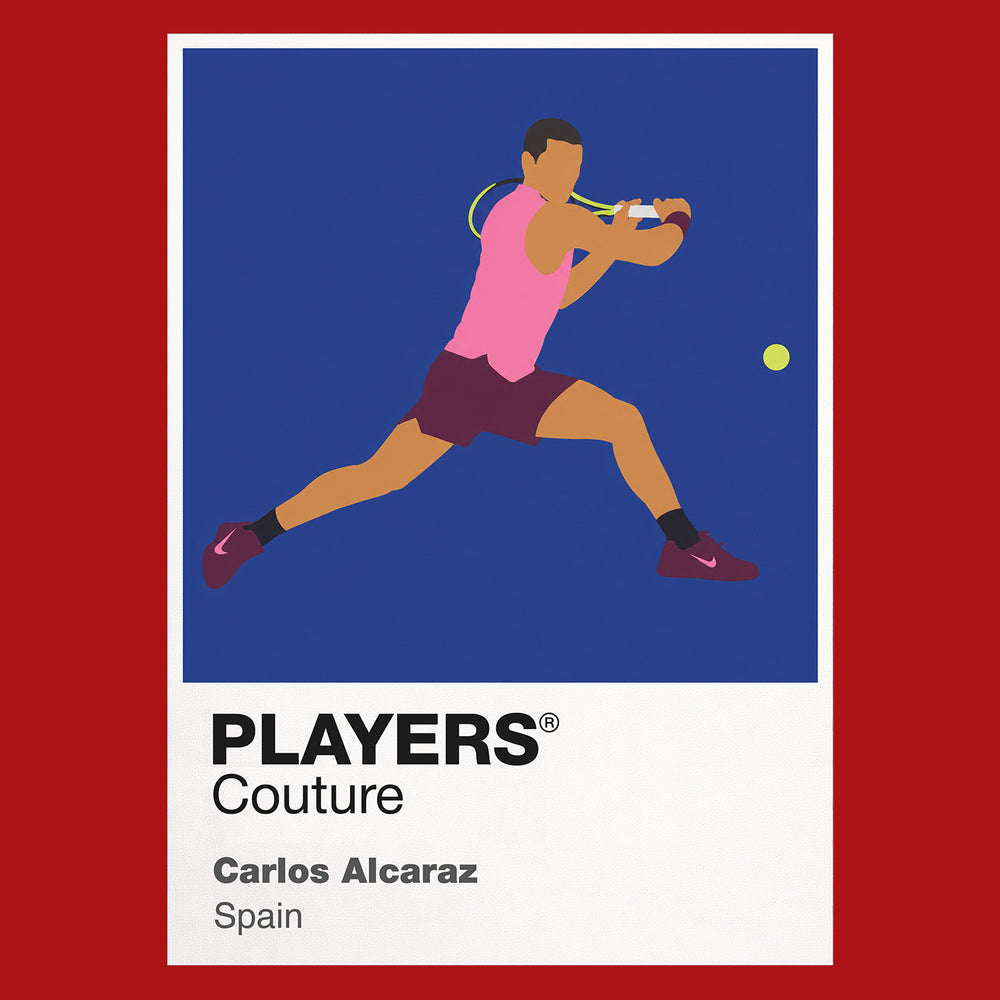 Carlos Alcaraz Tennis Icon Frame Men's T-Shirt