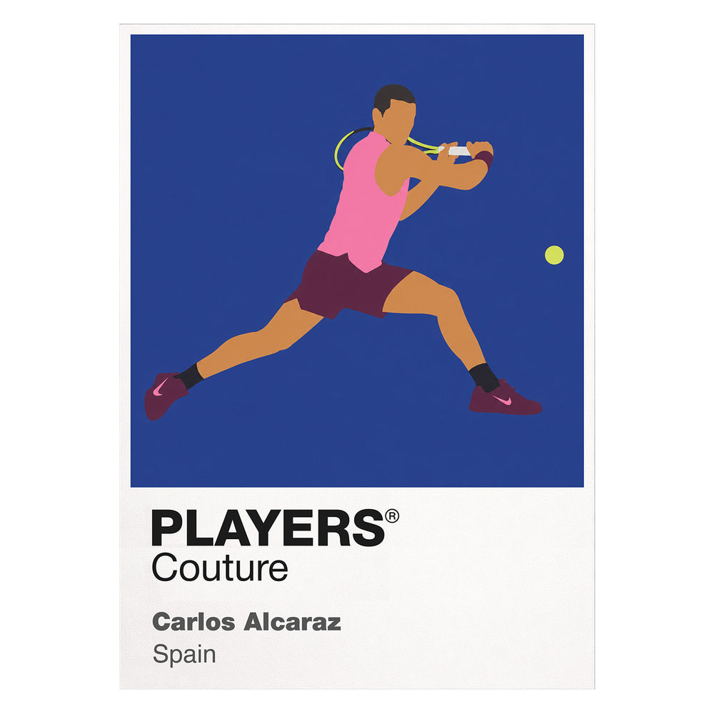 Carlos Alcaraz Tennis Icon Frame Men's T-Shirt