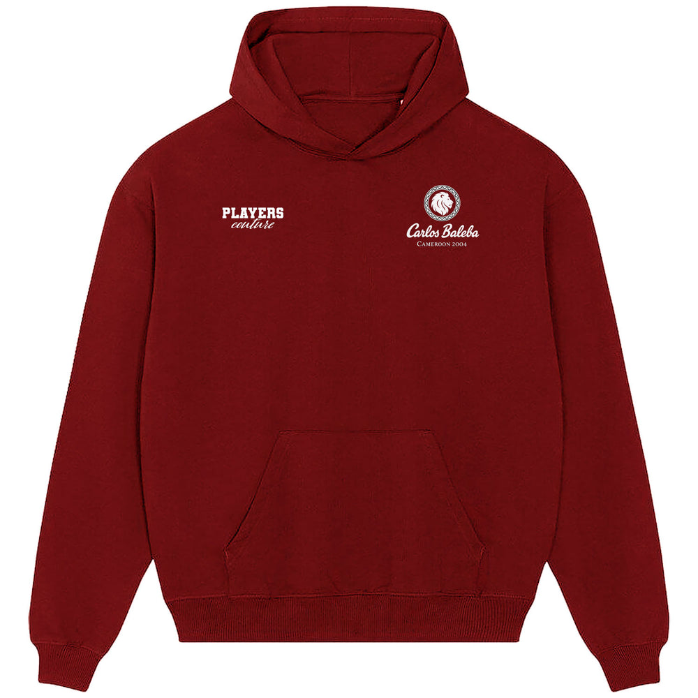 Carlos Baleba Logo Players Couture Men's Casual Hoodie Red