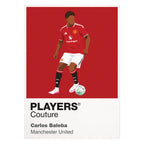 Carlos Baleba Manchester United Icon Frame Men's T-Shirt