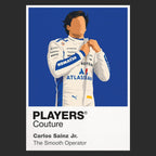Carlos Sainz Jr Formula 1 hoodie – black view