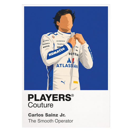 Carlos Sainz Jr Formula 1 T-shirt – white view