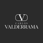 Carlos Valderrama Logo Men's T-Shirt – black close-up detail shot of the Carlos Valderrama Players Couture logo design