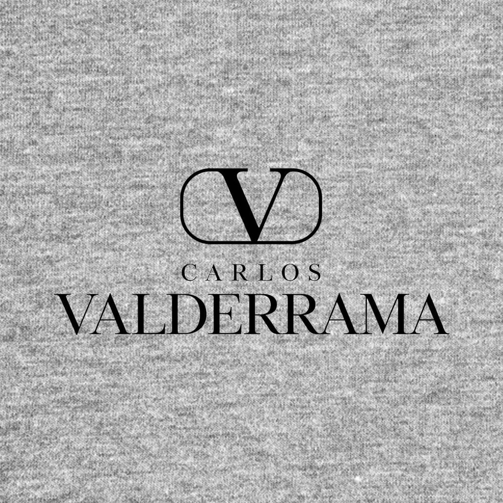 Carlos Valderrama Logo Players Couture Mens T-Shirt - White / S | Columbia, Fashion Collection, Football, Men's, Montpellier, Real Valladolid, T-Shirts, Volume 1