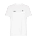 Carlos Valderrama t-shirt – white men's t-shirt featuring the Carlos Valderrama Players Couture logo