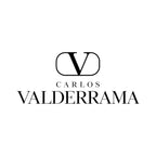 Carlos Valderrama Logo Men's T-Shirt – white close-up detail shot of the Carlos Valderrama Players Couture logo design