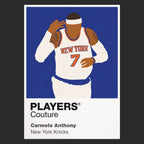 Carmelo Anthony Knicks Basketball Icon Frame - Icon Design (View 10)